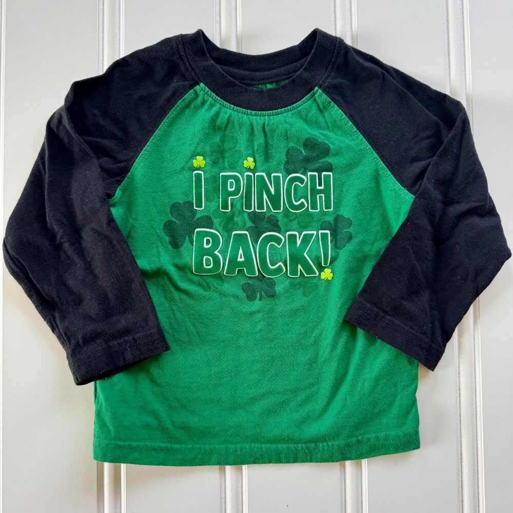 4/$10 - Way to Celebrate St Patrick's Day Toddler Boys Long Sleeve Shirt